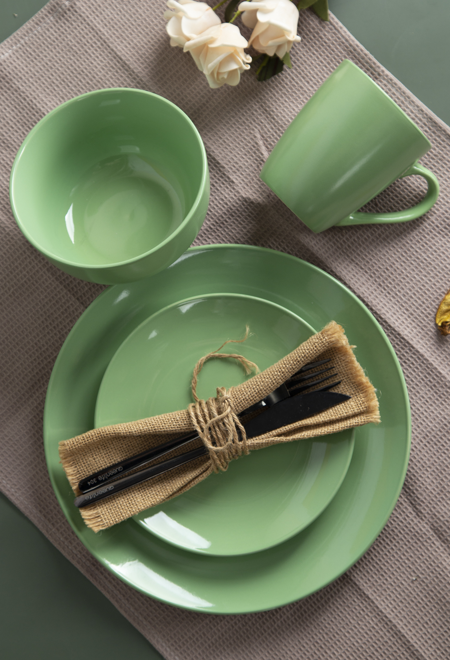 CHANGSHA HAPPY GO Stoneware Color Glaze Dinnerware Set |Dopamine Series Ceramics|happygodinnerware.com