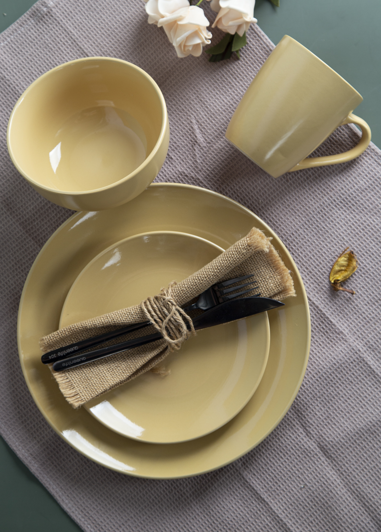 CHANGSHA HAPPY GO Stoneware Color Glaze Dinnerware Set |Dopamine Series Ceramics|happygodinnerware.com