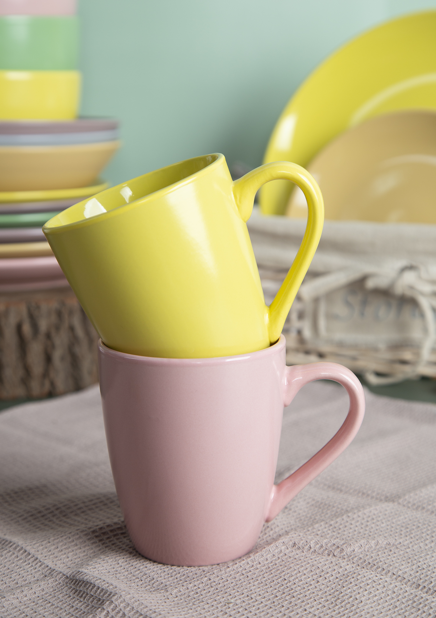 CHANGSHA HAPPY GO Stoneware Color Glaze Dinnerware Set |Dopamine Series Ceramics|happygodinnerware.com