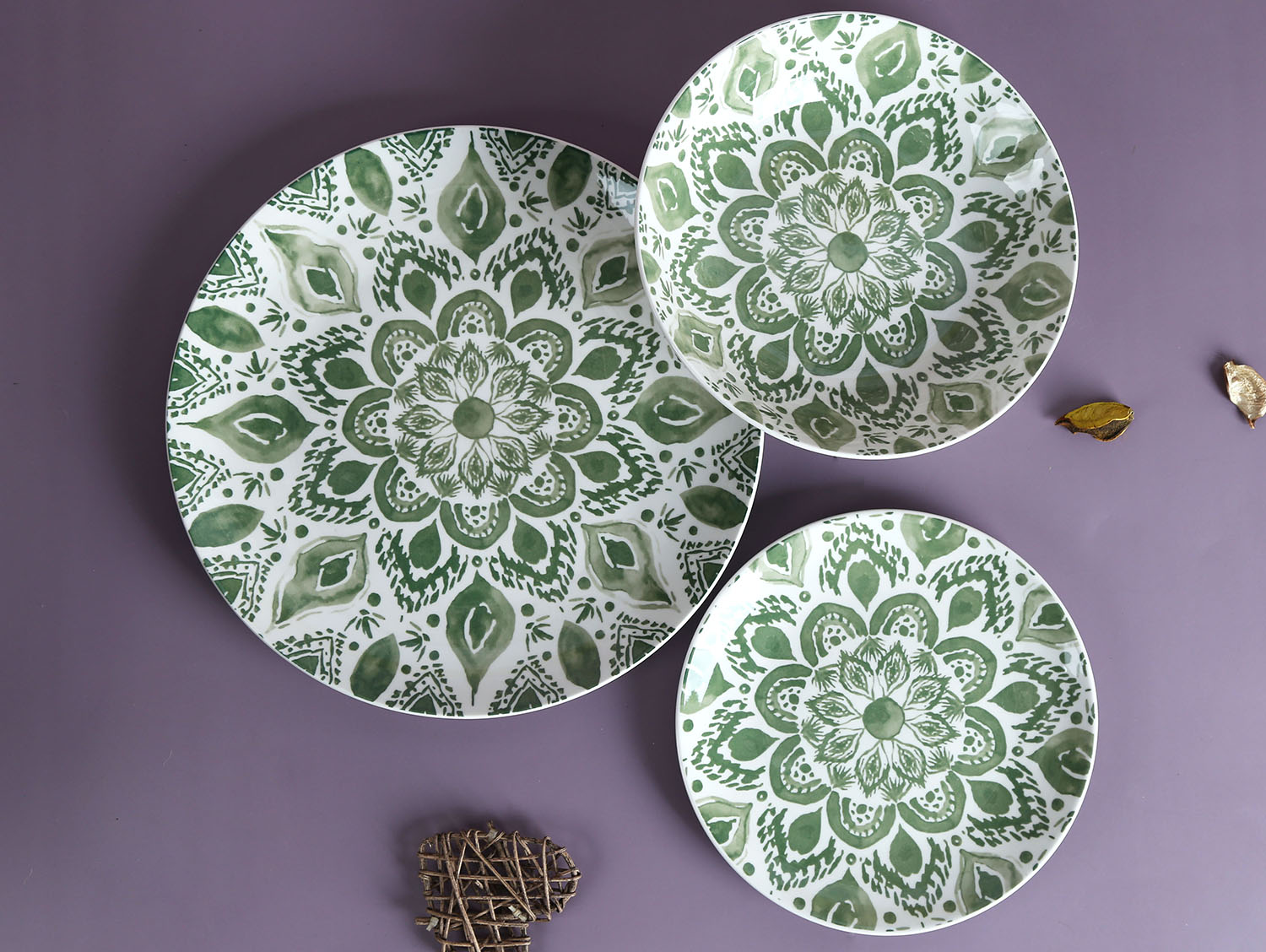 CHANGSHA HAPPY GO White Porcelain Printed Floral Pattern Dinnerware Set |Dopamine Series Ceramics|happygodinnerware.com