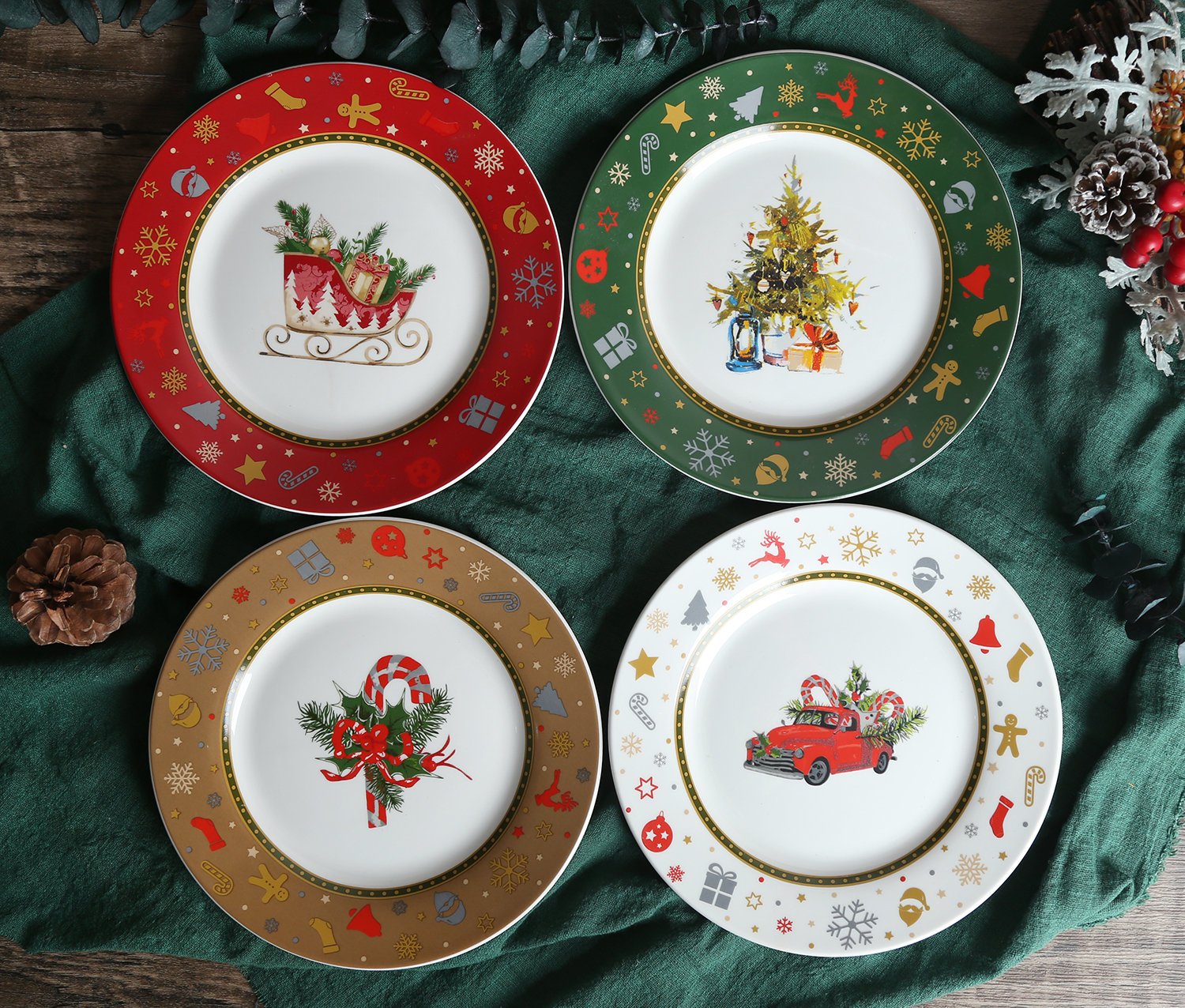 CHANGSHA HAPPY GO White Porcelain Dinnerware with Glazed Color Techniques | happygodinnerware.com