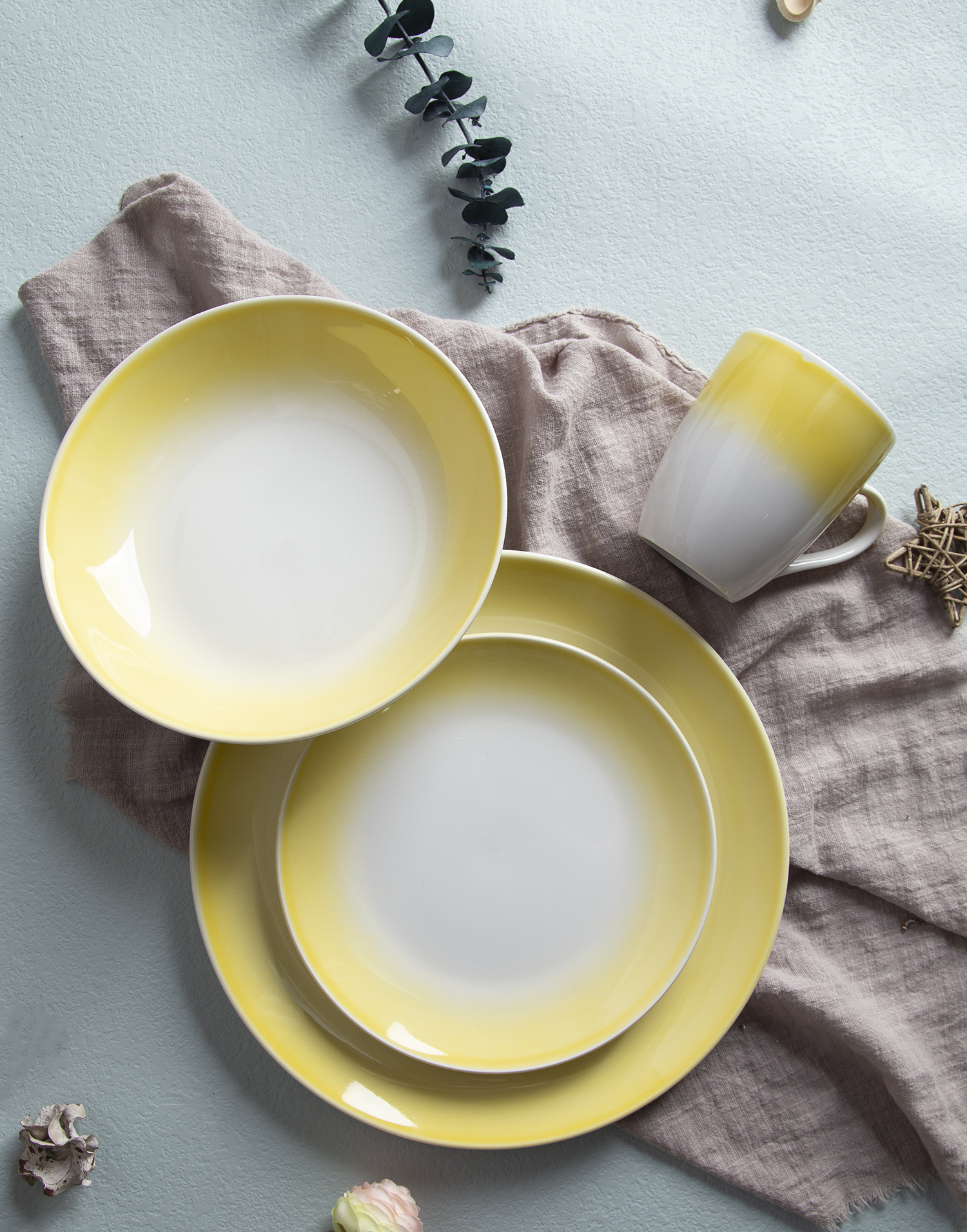 CHANGSHA HAPPY GO Color Glaze Ceramic Dinnerware | happygodinnerware.com