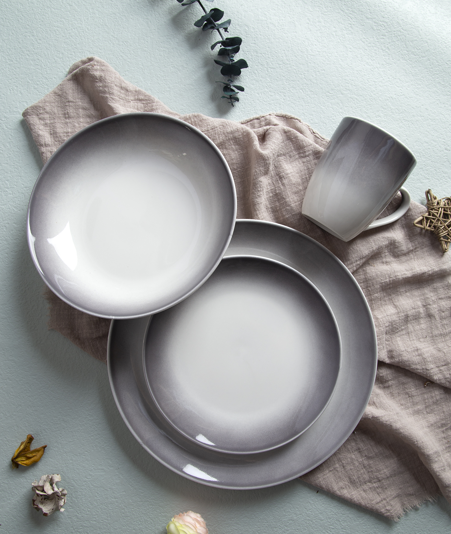 CHANGSHA HAPPY GO Color Glaze Ceramic Dinnerware | happygodinnerware.com