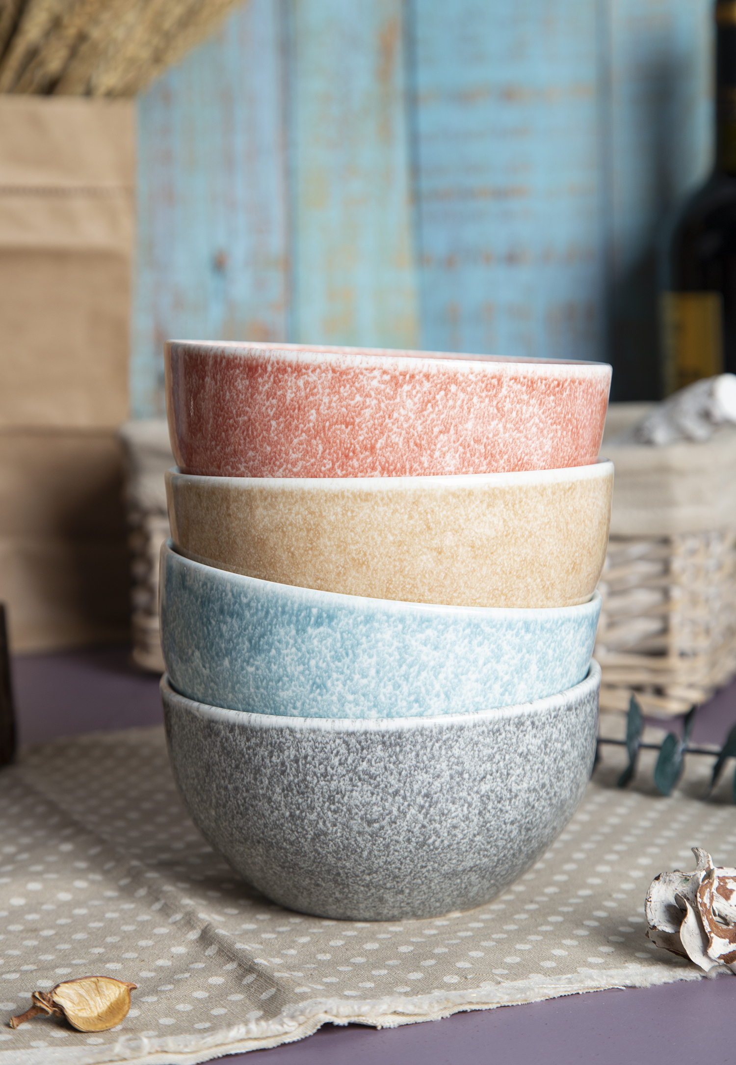 CHANGSHA HAPPY GO Reactive Glaze Porcelain Dinnerware Set |happygodinnerware.com