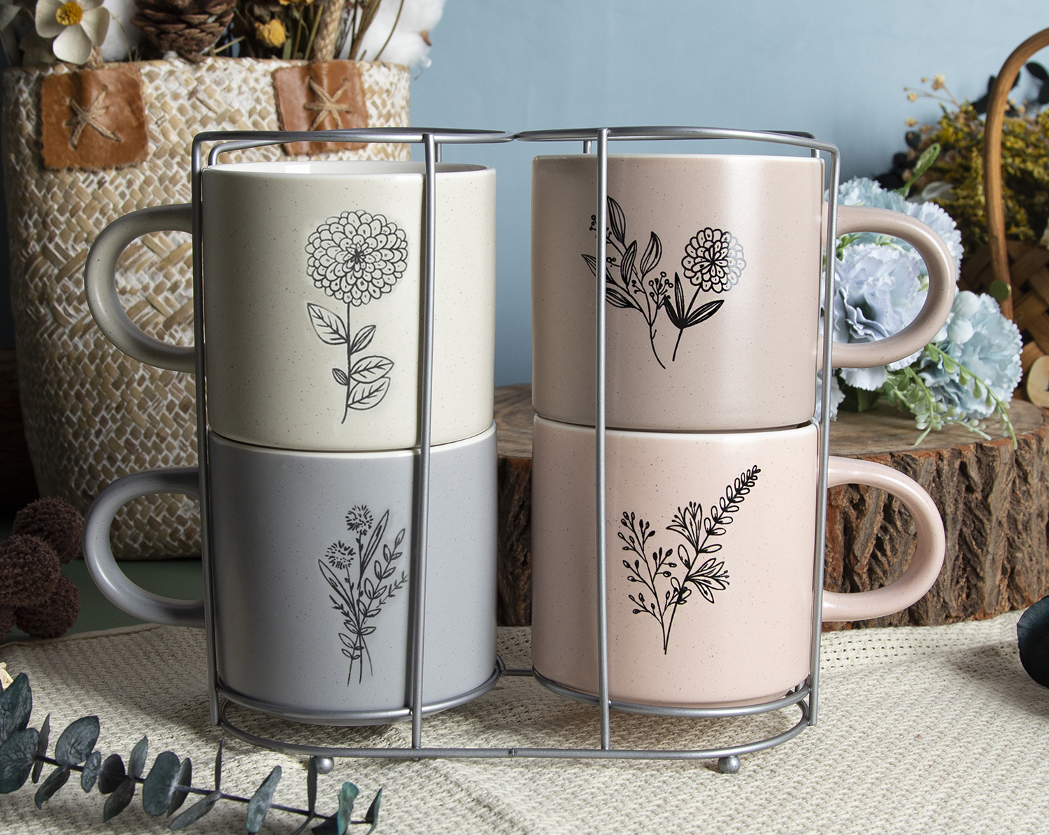 ​CHANGSHA HAPPY GO New Bone China Mugs with Double-Sided Screen Printing |happygodinnerware.com