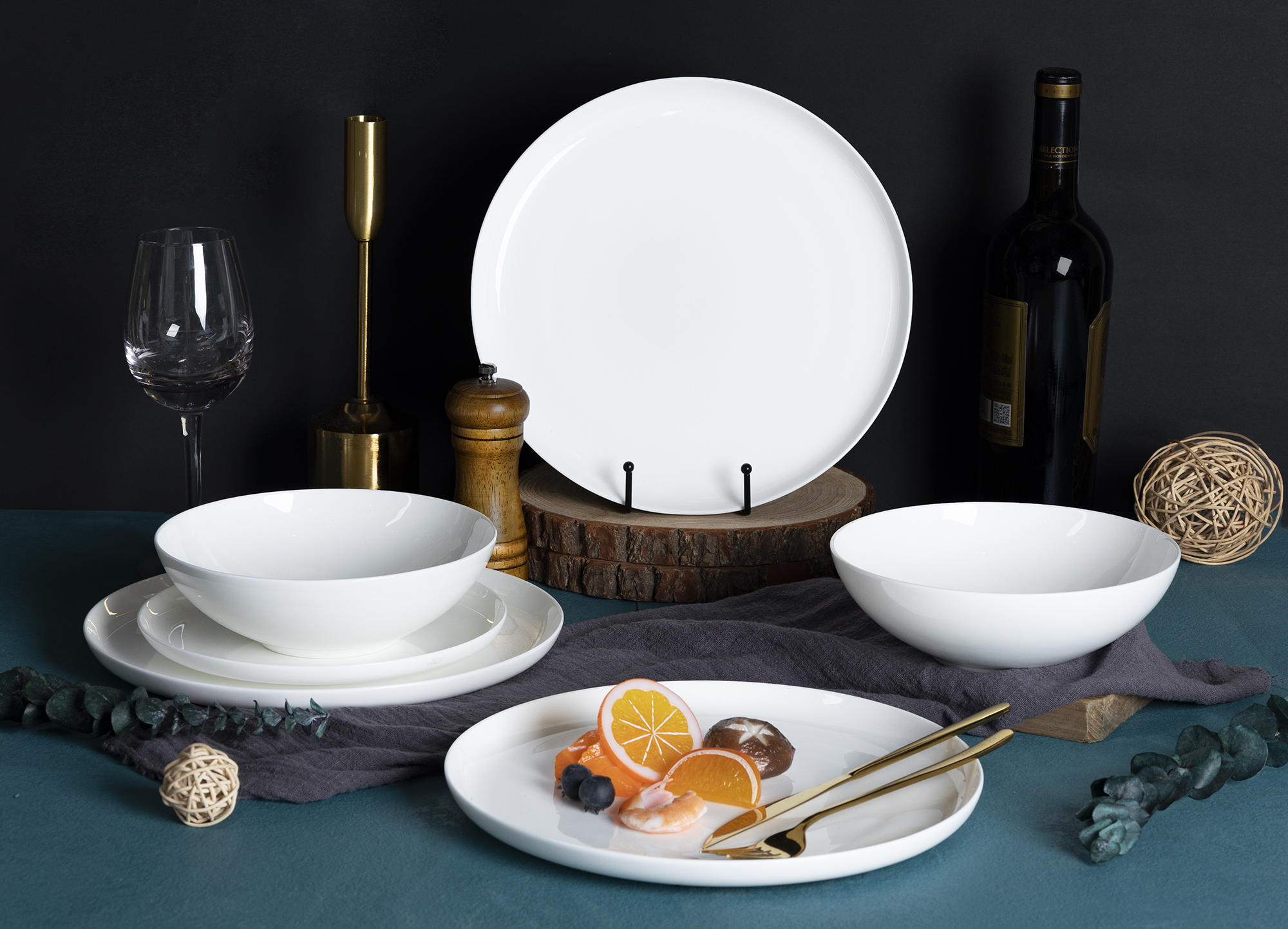​CHANGSHA HAPPY GO Elegant Bone China Tableware Set |happygodinnerware.com
