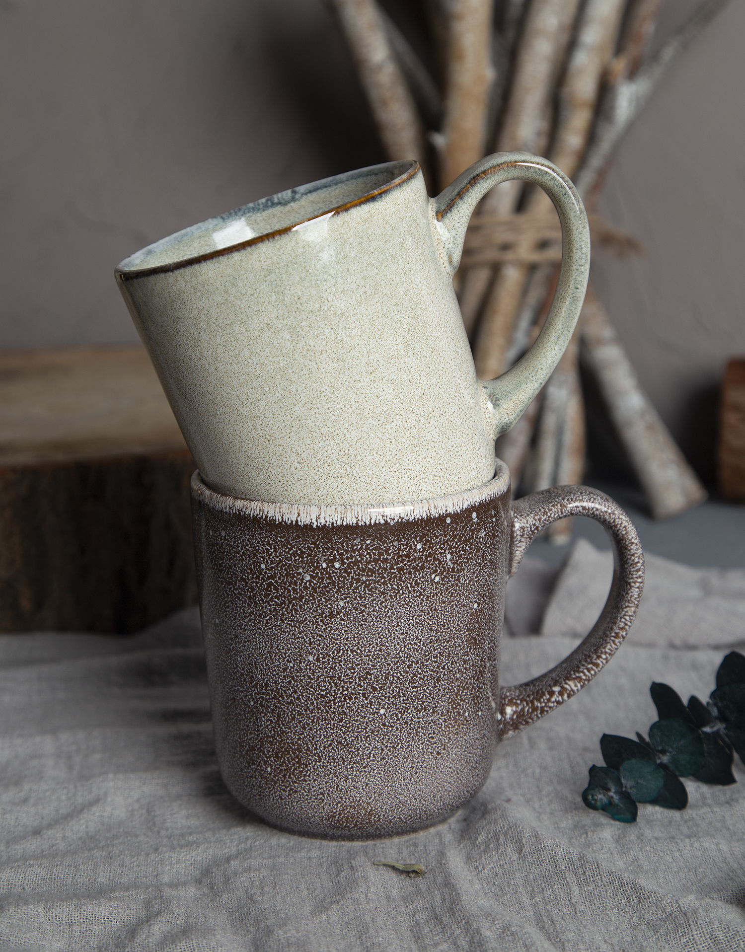 CHANGSHA HAPPY GO Reactive Glaze Stoneware Dinnerware Set | happygodinnerware.com
