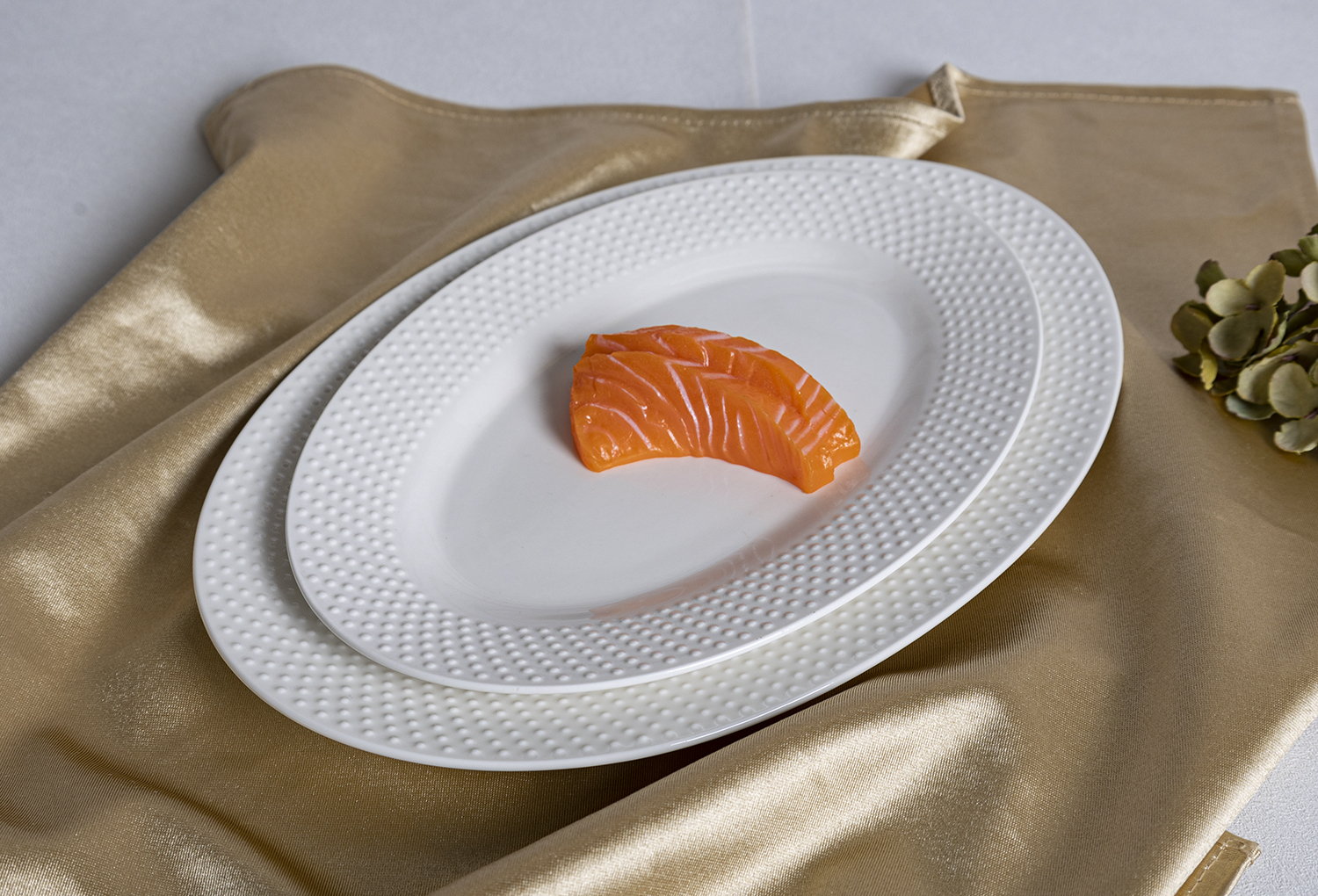 CHANGSHA HAPPY GO New Bone China Collection with Polka-Dot Embossed Design | happygodinnerware.com