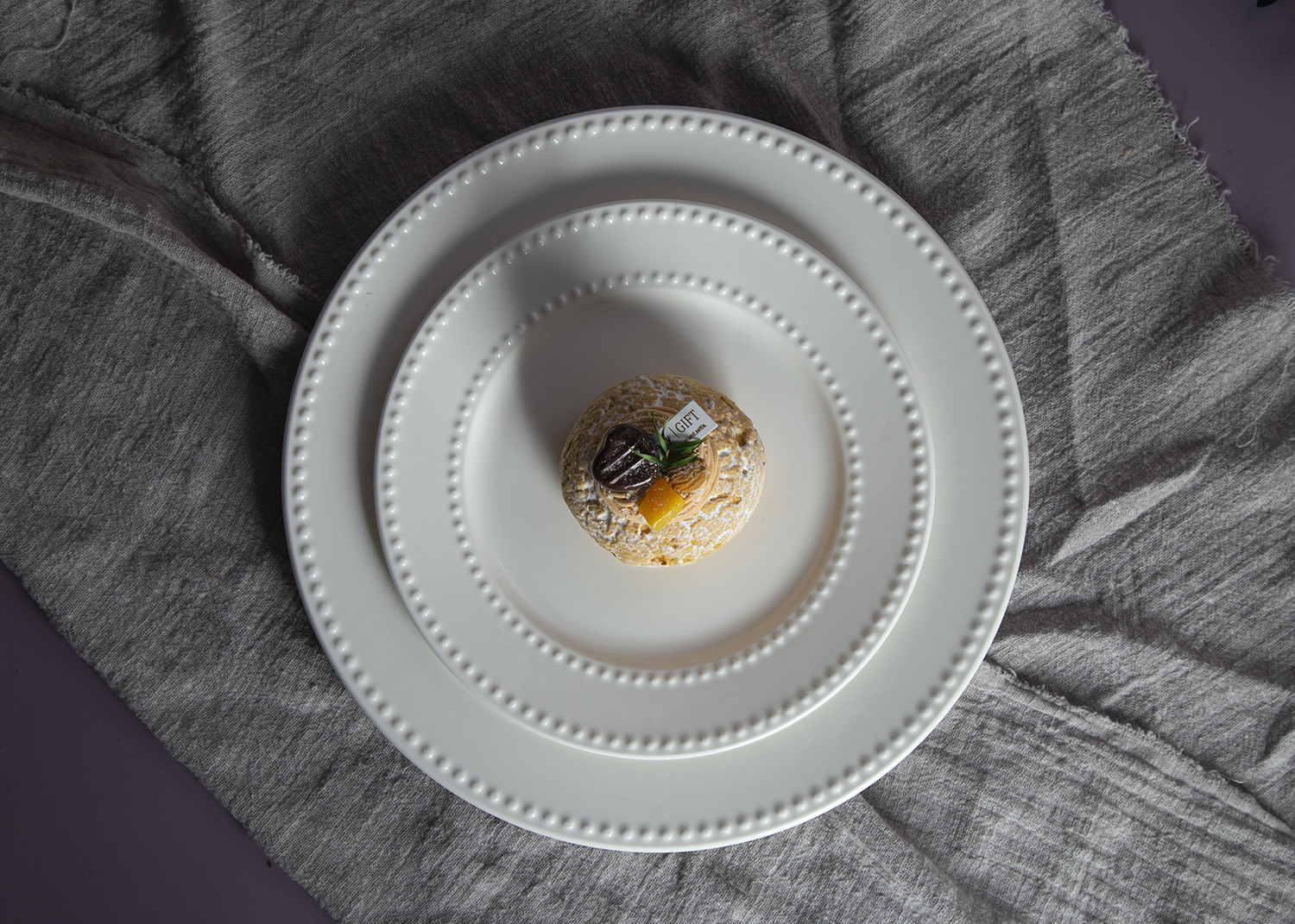 CHANGSHA HAPPY GO Double Bead Embossed New Bone China Dinnerware | happygodinnerware.com
