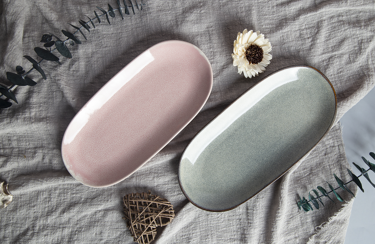 CHANGSHA HAPPY GO Fresh Reaction Glaze Ceramic Collection: Elegant Simplicity in Modern Design |happygodinnerware.com