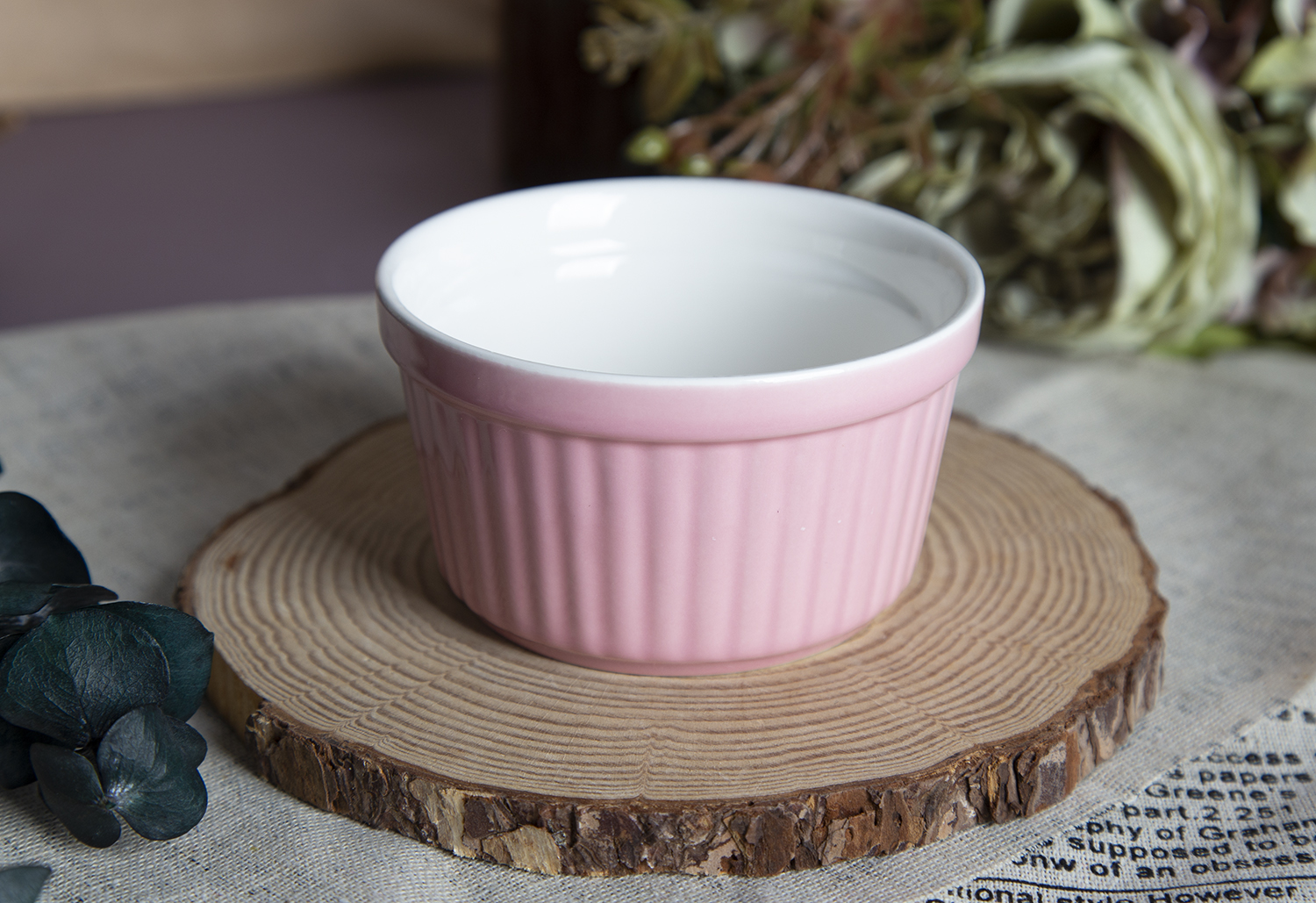 CHANGSHA HAPPY GO New Bone China Snack Bowl with Embossed Design | happygodinnerware.com