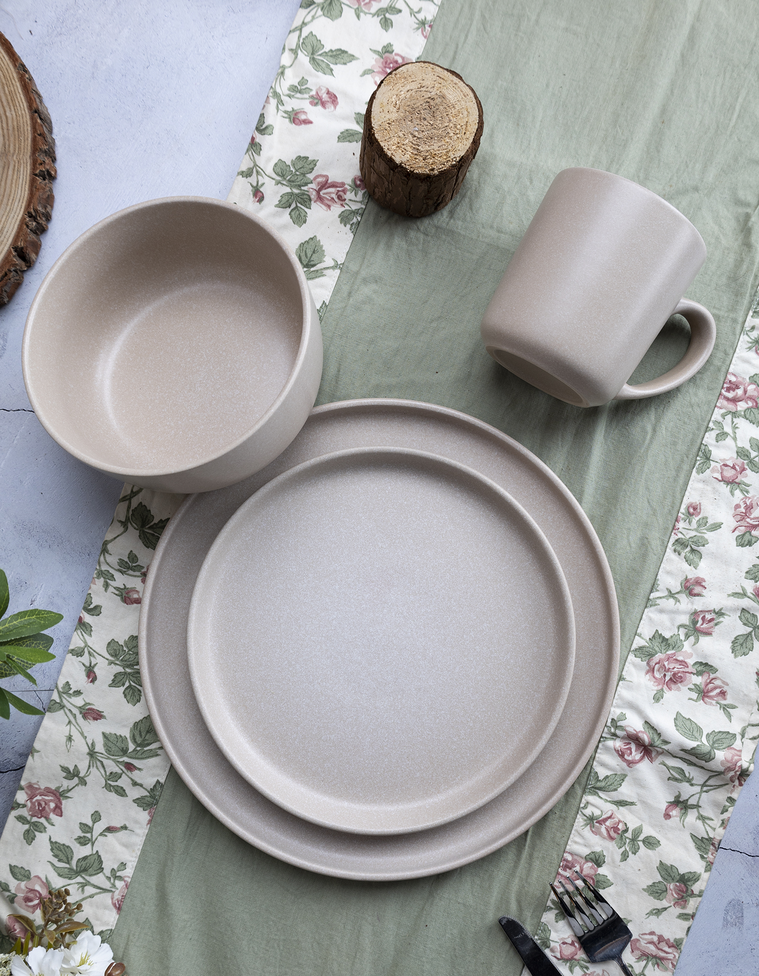 CHANGSHA HAPPY GO Spring Breeze Matte Reactive Glaze Stoneware Collection | Pastel Spring–Summer Palette |Dopamine Series Ceramics|happygodinnerware.com