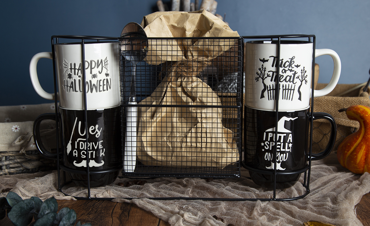 ​CHANGSHA HAPPY GO Halloween Themed New Bone China Mugs with Under-Glaze Screen Printing |happygodinnerware.com