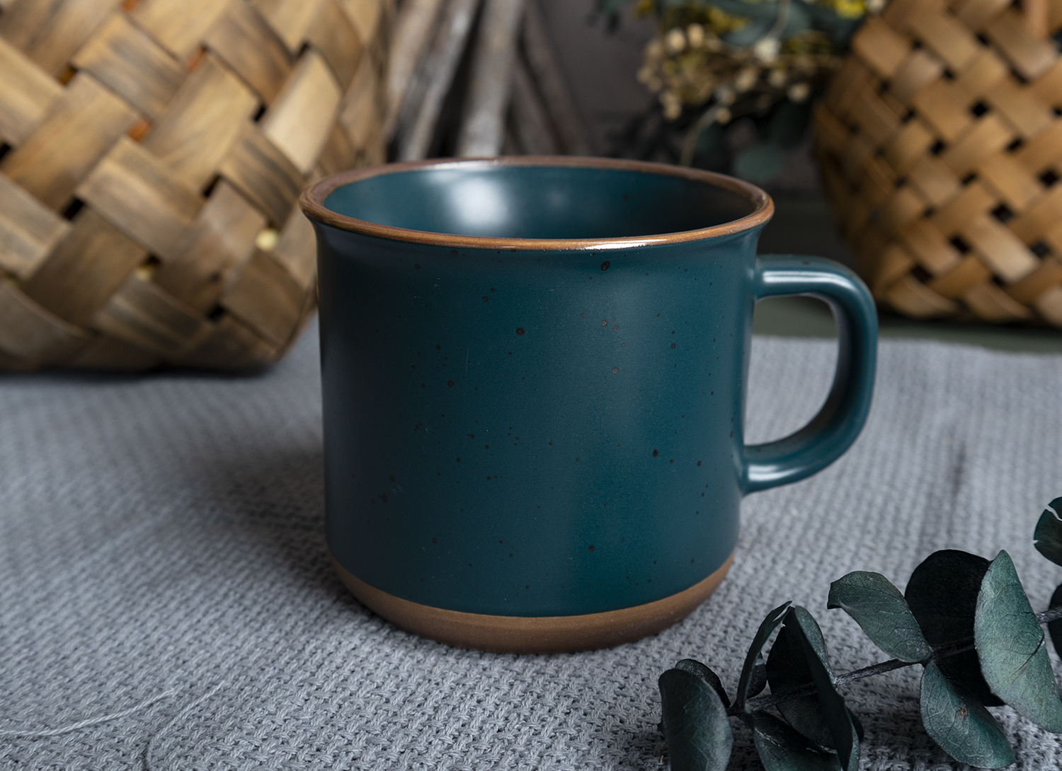 ​CHANGSHA HAPPY GO Vintage Rustic Reactive Glaze Stoneware Mug and Bowl Set with Natural Earth Tone Finish |Dopamine Series Ceramics  |happygodinnerware.com