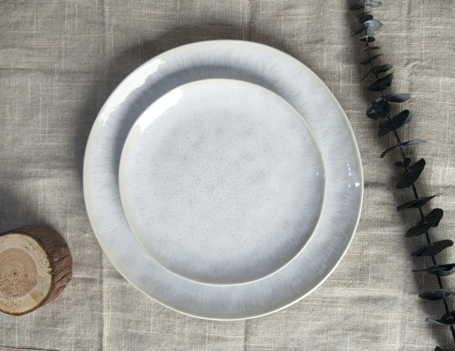 CHANGSHA HAPPY GO Sculptural Reactive Glaze Stoneware Dinner Set |happygodinnerware.com