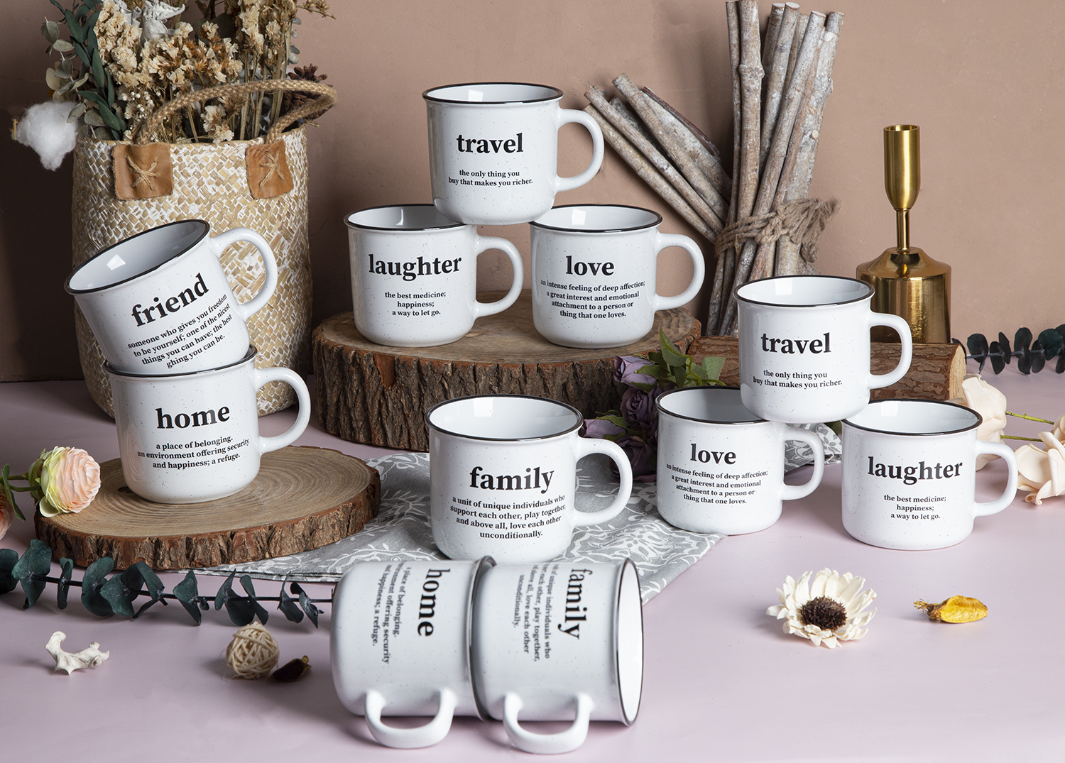 CHANGSHA HAPPY GO Ceramic Mugs with Decal Printing, Stoneware | happygodinnerware.com