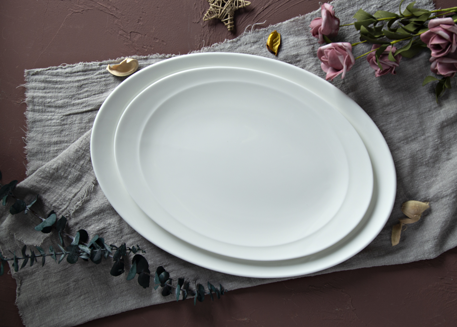 CHANGSHA HAPPY GO Classic Embossed Bone China Collection | happygodinnerware.com