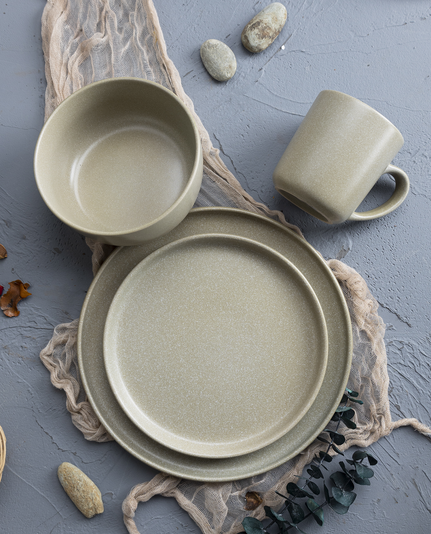 CHANGSHA HAPPY GO Autumn Harvest Matte Reactive Glaze Stoneware Collection | Cozy Fall–Winter Hues |Dopamine Series Ceramics|happygodinnerware.com
