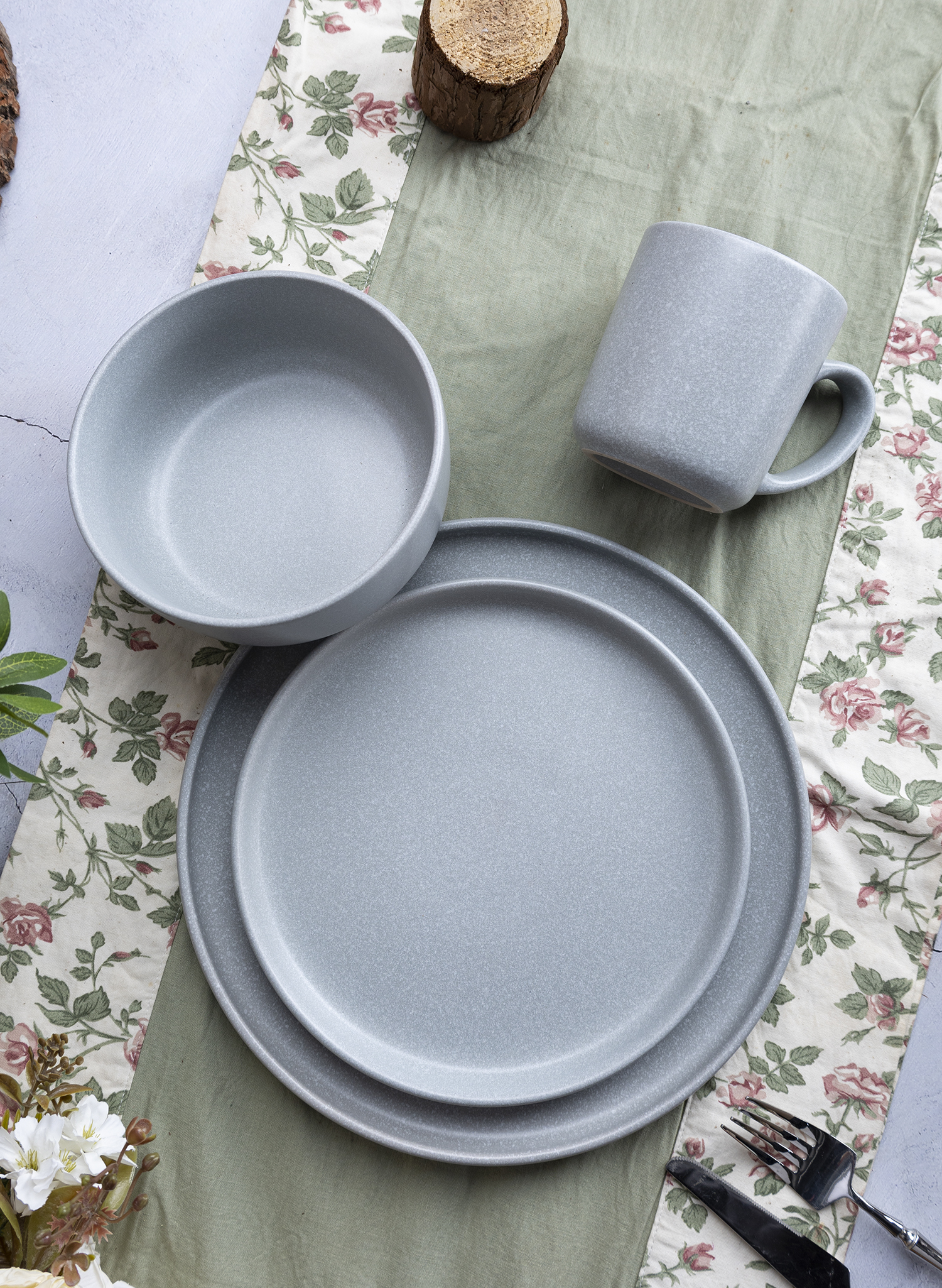 CHANGSHA HAPPY GO Spring Breeze Matte Reactive Glaze Stoneware Collection | Pastel Spring–Summer Palette |Dopamine Series Ceramics|happygodinnerware.com