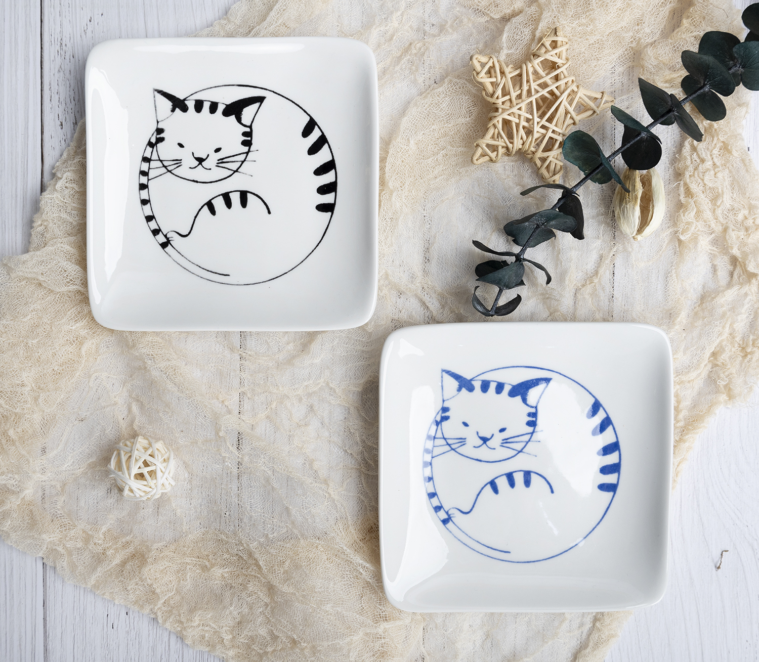 CHANGSHA HAPPY GO Colorful Country Style Printed White Porcelain Dinnerware Set with Pastoral Flower and Stripe Designs  |happygodinnerware.com