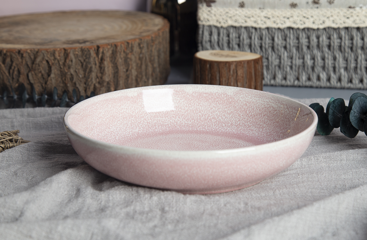 CHANGSHA HAPPY GO Fresh Reaction Glaze Ceramic Collection: Elegant Simplicity in Modern Design |happygodinnerware.com