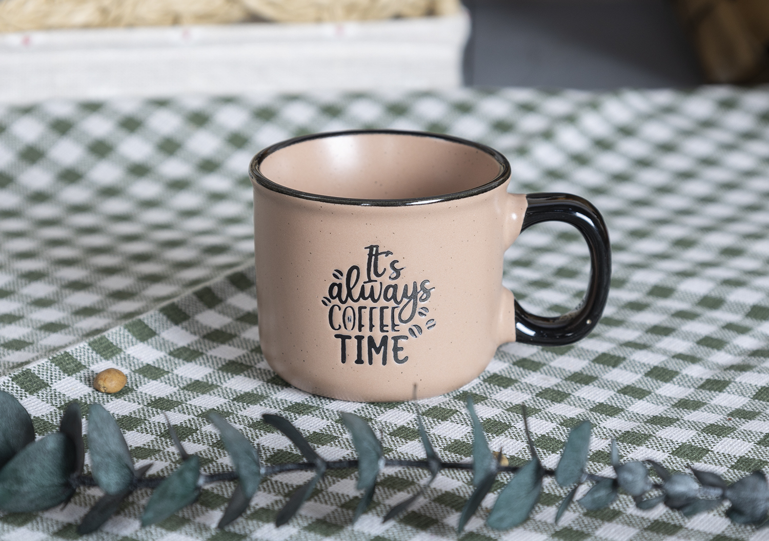​CHANGSHA HAPPY GO  Vintage Color Glazed Stoneware Coffee Mugs with Inspirational Quotes |Dopamine Series Ceramics  |happygodinnerware.com