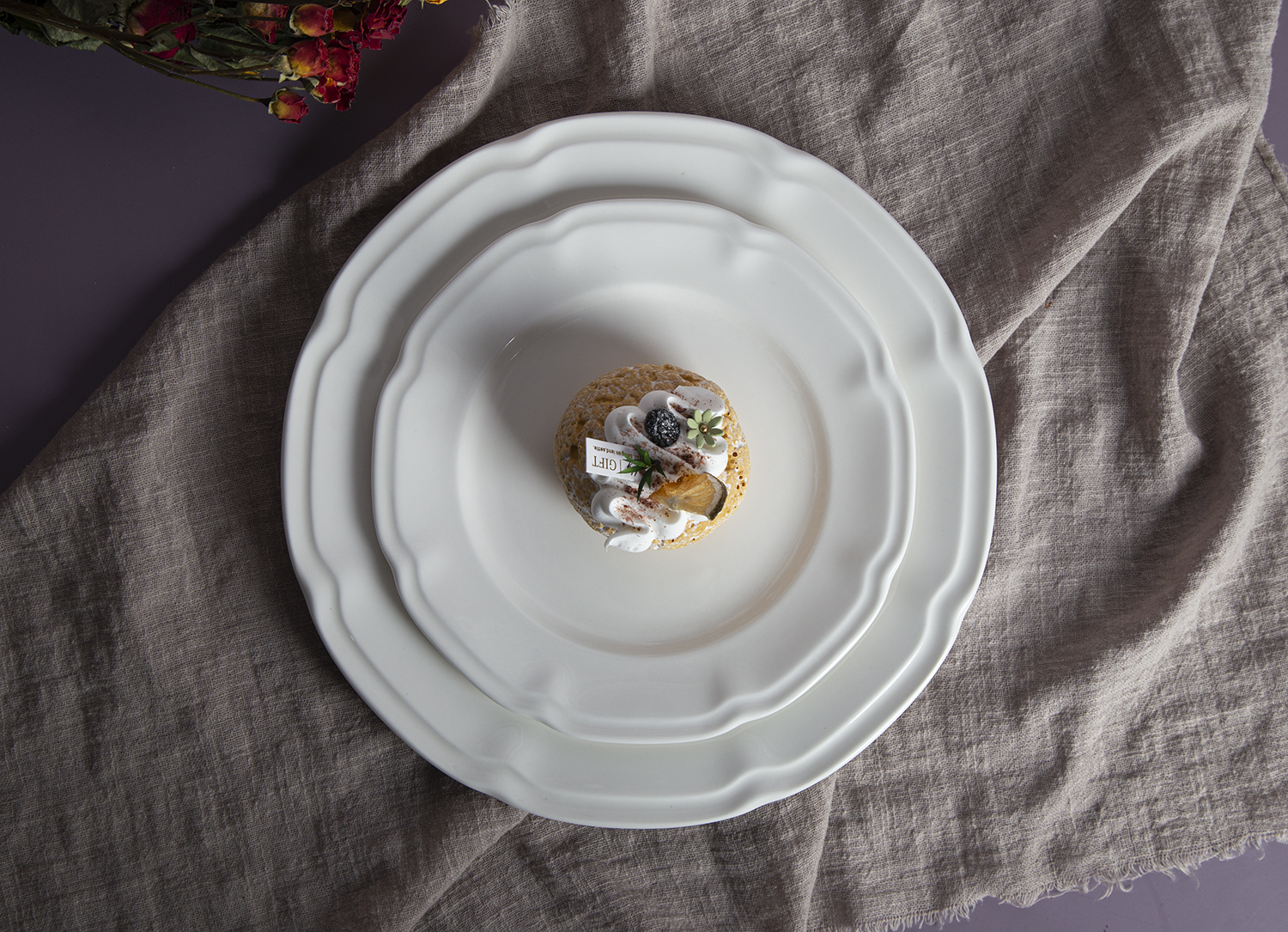 CHANGSHA HAPPY GO Earl Grey Embossed New Bone China Dinnerware | happygodinnerware.com